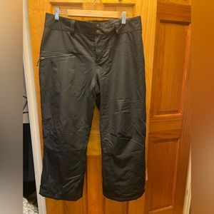 OberMeyer women’s ski pants size 14 Short waterproof zippers, adjustable waist.